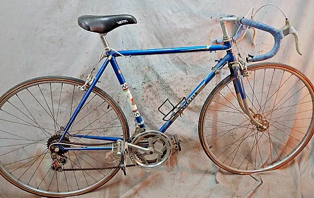 1970 Peugeot Touring Road Bike 55cm Medium Lugged Steel French Made Simplex Blue