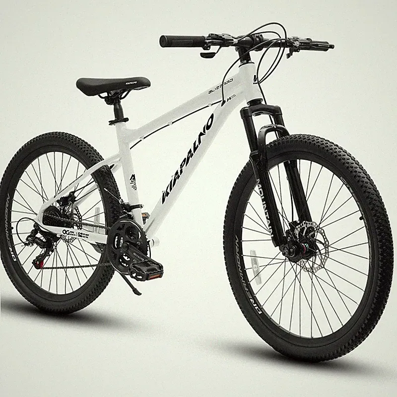 26" All-Terrain Mountain Bike 21-Speed Disc Brakes Carbon Steel Frame Men Women