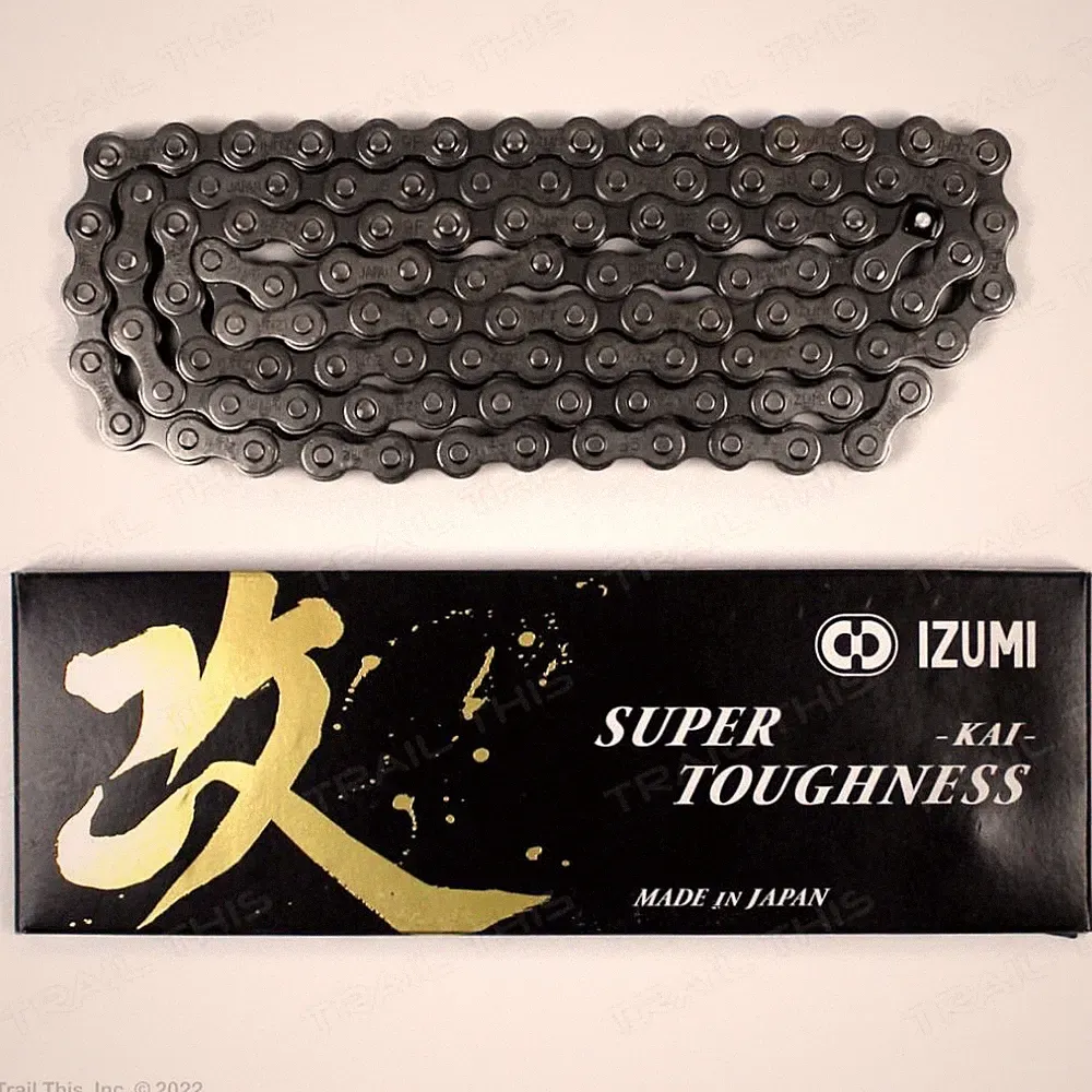 Izumi Kai Super Toughness 1/8" Track Single-Speed Fixed Gear Bicycle Chain Gray