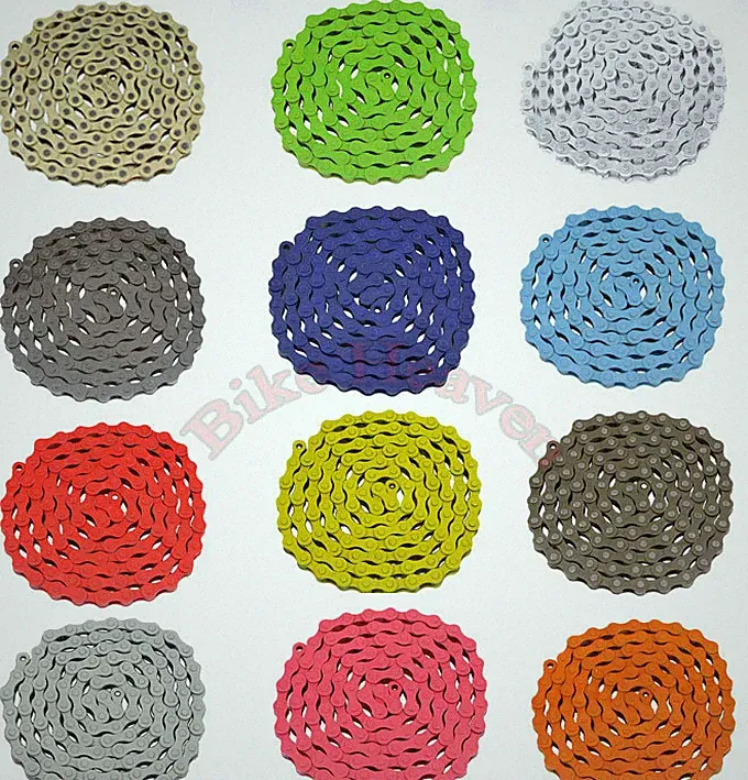 KMC BRAND Single Speed Bicycle Chain 1/2" x 1/8" x 112L Cruiser BMX FIXIE MTB