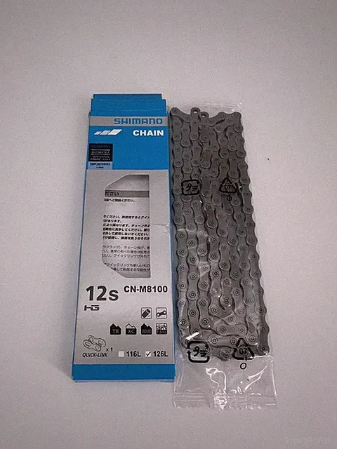 Shimano DEORE XT 12 Speed Chain CN-M8100 MTB E-Bike Chains 126 Links Quick Link
