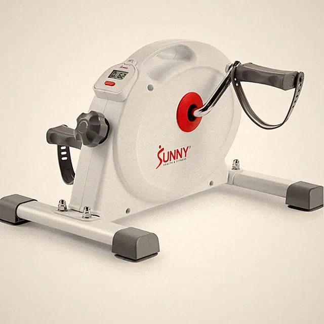 Sunny Health & Fitness Smart Mini Exercise Bike - White (SF-B023005WHT)
