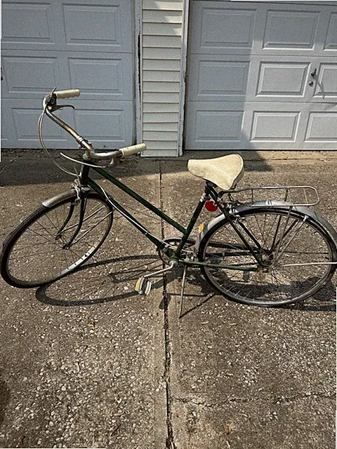 Vintage 3 Speed , Hunter Green, BMA/6 All Pro 26" Bicycle